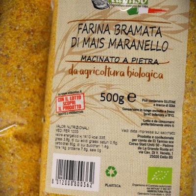 FARINA DI MAIS BRAMATA cooperativa agricola El Tamiso, 500 g
